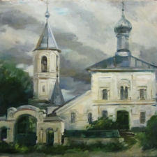 Светлана Щиблева. Церковь в Вельи